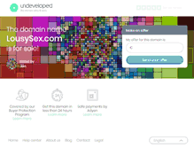 Tablet Screenshot of lousysex.com